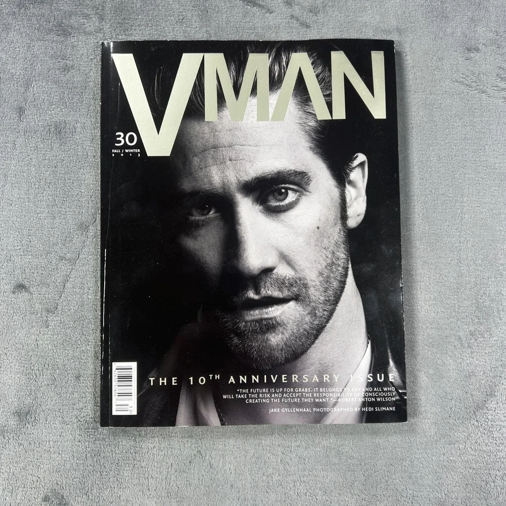 VMAN Magazine Jake Gyllenhaal 10th Anniversary Issue 30 Mens Luxury Fashion 2013